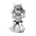 thumbnail image 5 of TISHITA Astronaut Figurine Modern Statue, Creative Collectible Resin Astronaut Sculpture Desktop Ornament for Living Room Office Desk B, 5 of 8