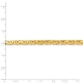 thumbnail image 5 of Real 14kt Yellow Gold 4mm Byzantine Chain; 20 inch; Lobster Clasp; for Adults and Teens; for Women and Men, 5 of 5