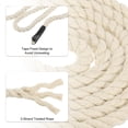 thumbnail image 3 of Uxcell Tug of War Rope 1/2 Inch x 100 Feet Natural Thick Cotton Rope Twisted Cotton Rope, White, 3 of 7