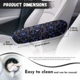 thumbnail image 7 of Yuyamidu Butterfly Car Seat Armrest Covers Music Note Car Front Seat Armrest Cover Soft Car Armrest Protective Accessories 2 Pcs Car Armrest Cover Replacement for Auto SUV Truck, 7 of 7