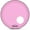 20 in., variant on Remo Powerstroke P3 Colortone Pink Resonant Bass Drum Head with 5" Offset Hole 18 in.