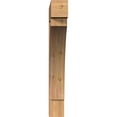 thumbnail image 2 of Ekena Millwork 5 1/2"W x 34"D x 40"H Thorton Block Smooth Bracket, Western Red Cedar, 2 of 4