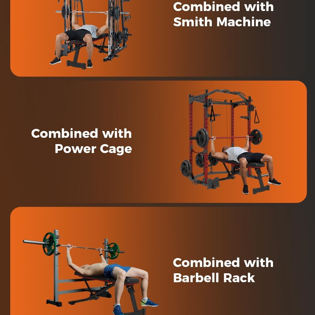 Riedhoff Adjustable Weight Bench for Full Body Workout, with 5 Positions, Black