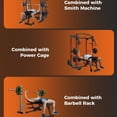 thumbnail image 3 of Garvee Adjustable Weight Bench For Full Body Workout, with 5 Backrests, Black, 3 of 7