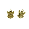 thumbnail image 3 of Colgantes Con De ángel, 50 Piezas Dorado De imadamente 14 Mm, Joyería Religiosa O Manualidades Y Manualidades (as Vodoras) Zulema  Colgante de joyería de moda, 3 of 8