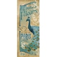 thumbnail image 2 of Knutsen, Conrad 8x14 White Modern Wood Framed Museum Art Print Titled - Le Parfum de Fleurs, 2 of 4