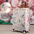 thumbnail image 5 of Travel Luggage Cover Suitcase Protector Fits 18-32 Inch Luggage Wheel Covers Patterned Travel Related Items Flower Luggage Protector Elastic Luggage Anti-scratch Suitcase Cover M, 5 of 5