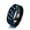 Style#2, variant on 8 Styles Silver/Black/Gold/Blue Spinner Chain Cz Band Stainless Steel Spin Ring