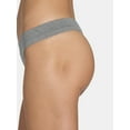 thumbnail image 3 of Steve Madden Women's Seamless Thong Panties, 5-Pack, Sizes S-XL, 3 of 8