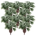 thumbnail image 3 of Shisuyan 10pcs Small Tree Model Miniature Plant Sand Table Trees Landscape Tree Models, 3 of 9