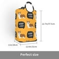 thumbnail image 3 of Bingfone Corgi Laundry Hamper,Large Canvas Fabric Lightweight Storage Basket Toy Organizer Dirty Clothes Collapsible, 3 of 6