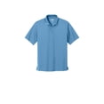 thumbnail image 3 of CornerStone Unisex Micropique Gripper Polo | Casual Short Sleeve Collared Shirt for Men & Women, Lightweight Top for Work, Tennis & Golf, 3 of 4