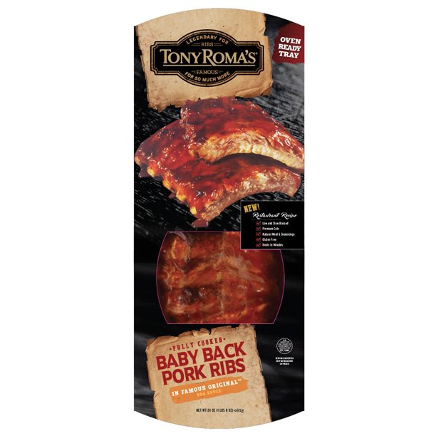 Tony Romas Tr Fc Baby Back Rib Original 24oz