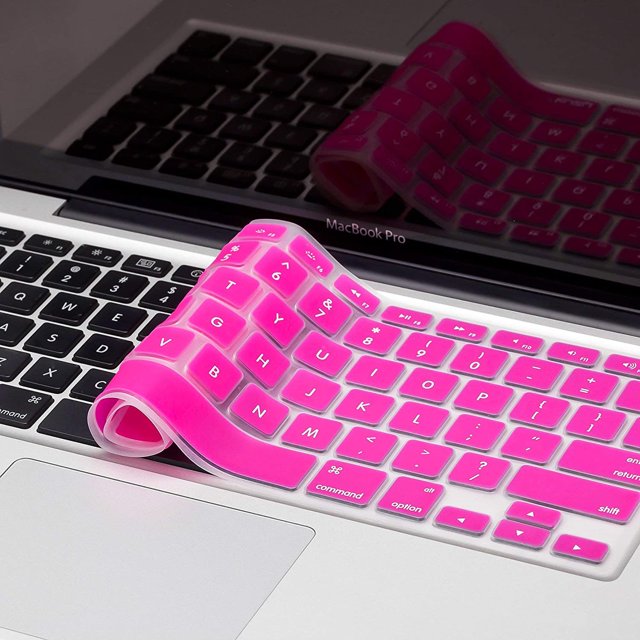 Funda para teclado de MacBook para MacBook Pro de 13, 15 y 17 pulgadas y MacBook Air de 13 pulgadas de versiones anteriores, teclado inalámbrico iMac, accesorios de computadora Apple,