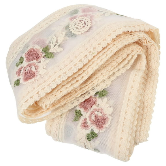 LABSERRON Edgings For Clothing Multi Colored Cotton Lace 1Pcs