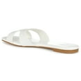 thumbnail image 3 of Journee Womens Taleesa Slide Flat Sandals, 3 of 10