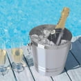thumbnail image 3 of Oggi Stainless Steel 4.25 Qt. Champagne Bucket, 3 of 8