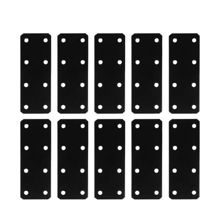 

10pcs Flat Straight Brace Bracket Solid Mending Plate Repair Fixing Replacement