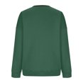 thumbnail image 6 of Women's Casual Long Sleeve Crew Neck Sweatshirt Top Loose Fit Pullover Sweater Oversized Trendy Streetwear Soft Fleece Lined Winter Fall Basic Sweatshirts, 6 of 7