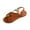 Brown, variant on Bxsruta Wide Wrap-Around Strap Sandals with Contrast Sole, Women's Breathable Flat Heel Summer Footwear for Vacation/Daily Use