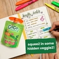 thumbnail image 7 of GoGo SqueeZ Fruit & VeggieZ, Variety Peach/Strawberry (Pack of 18), 7 of 7