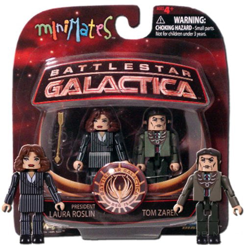 Battlestar Galactica Minimates Series 4 President Laura Roslin & Tom Zarek 