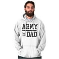 thumbnail image 3 of US Army Dad Military Star Logo Hoodie Hooded Sweatshirt Men Brisco Brands L, 3 of 6