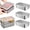 03#[3Pcs]-With Lids, variant on Bxaolu 3Pcs Stainless Steel Food Storage Containers with Lids, Outdoor Lunch Box Stainless Steel Bowl with Lids for Picnic Travel, Reusable & Stackable(L)