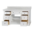 thumbnail image 6 of Sydney 60" Single Bathroom Vanity with White Cabinet and Engineered Marble Top, 6 of 7