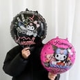 thumbnail image 3 of Sanrio Kuromi-Globos flotantes para decoración de habitación de muñeca, accesorios de fotografía de dibujos animados, My Melody, fiesta de cumpleaños, 3 of 4