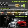 thumbnail image 5 of Gisam Electric High Pressure Washer, 4300 PSI 2.5 GPM, with 4 Quick Connect Nozzles, Foam Can,  for Cars/ Fences/ Driveways/ Patios / Home Cleaning, 5 of 10