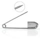 thumbnail image 3 of Tool Gadget Large Safety Pins, 5 Inch Safety Pins, 10 Pcs Stainless Steel Safety Pins Large, Silver Huge Strong Xl Safety Pins, Extra Large Laundry Pi, 3 of 4