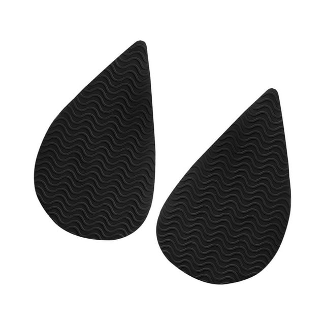 Guardoinrt Reliable Non-Slip Shoe Pads for High Heels with Self-Adhesive Backing Tip Head Black 1Set