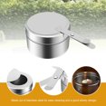 thumbnail image 2 of ZUDKSUY 3Pcs Stainless Steel Fuel Holder, Alcohol Stoves for Outdoor Camping,Fuel Boxes Alcohol Fuel Cans with Safety Cover for Chafing Dishes, Buffet Barbecue Party (Silver), 2 of 10