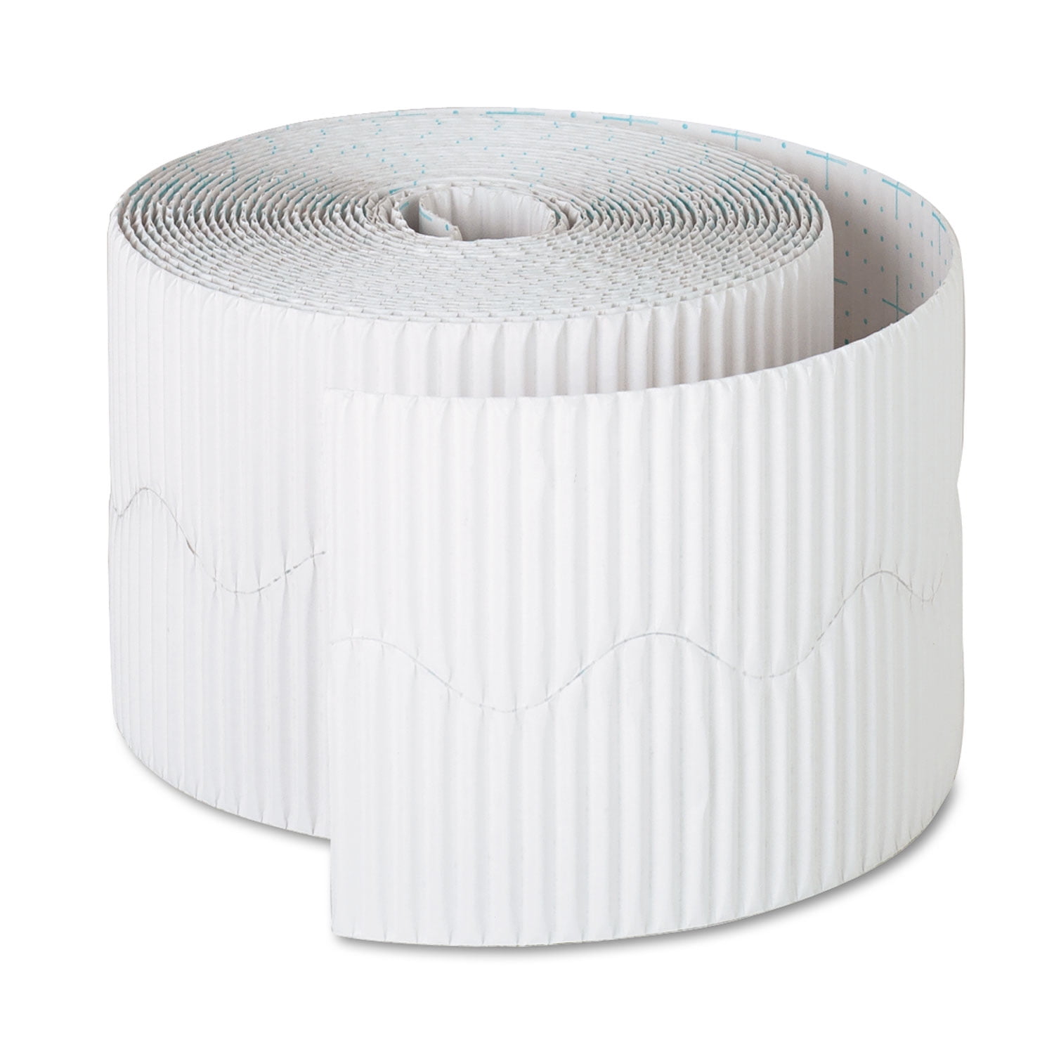 Pacon Bordette Decorative Border, 2 1/4' x 50' Roll, White -PAC37016