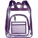thumbnail image 1 of LHSHID Clear Backpack for Women Waterproof Heavy Duty Transparent Backpacks Men PVC Beach Bag Fashion Bookbags, 1 of 7