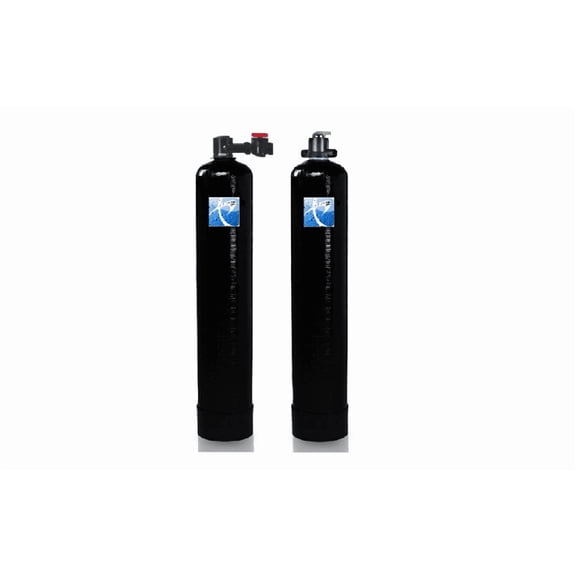 SALT FREE WATER CONDITIONER 12 GPM & CATALYTIC CARBON MANUAL BACKWASH VALVE