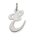 thumbnail image 1 of 925 Sterling Silver Dainty Letter E Initial Name Monogram Necklace Charm Pendant, 1 of 8