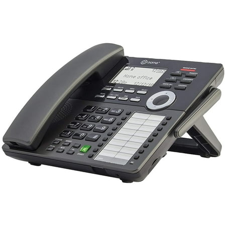 Ooma DP1-T Wireless Business Desk Phone. Connects wirelessly to Ooma Telo Base Station. Works with Ooma Telo VoIP free Internet Home Phone (Best Voip Small Business Phone System)
