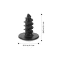 thumbnail image 2 of Nestingho 100Pcs Installation Screws Black Carbon Steel Fasteners for Assembly, 2 of 6
