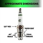 E3 Spark Plugs E3.42 Performance Spark Plug Fits select: 1990-1996 FORD F150, 1988-1995 CHEVROLET GMT-400