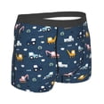 thumbnail image 3 of Naloa Modern Modern Excavator Print Mens Underwear - Boxers for Men, Classic Briefs for Men, 3 of 9