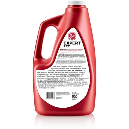 Hoover Expert Pet Carpet Cleaner Detergent 128 Oz Best All Carpet Cleaners