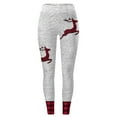 thumbnail image 5 of Zhanying Leggings de Noël pour Femmes, Contrôle du Ventre, Respirants, Anti-Frottement, Collants Rayés Noirs et Rouges, Grande Taille, Gris Pâle, m, 5 of 5