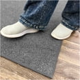 thumbnail image 3 of 12'x16' Soft Indoor/Outdoor Hobnail Style Area Rugs. Lightweight and Flexible for Easy Cleaning and Transport (Color: Sky Grey), 3 of 8