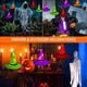 thumbnail image 3 of Cadena De Halloween 315 Pulgadas 56 Led Sombreros De Bruja Luz De Cadena 8 Modos Decoraciones De Cadena De Luz Decoración De Luz De Halloween Para Árbol Patio Jardín Fiesta En El Jardín sonducket HA045730-01, 3 of 6