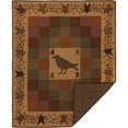 thumbnail image 3 of VHC Brands Heritage Farms, Primitive, Rectangle Decor, Applique Crow and Star Quilted Throw, 60x50, 3 of 3