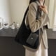 thumbnail image 3 of Crescent Bag Hobo Bolso Hombro Mujer Gamuza Con Bolsillo Interior Cierre Magnético Compras Para Ir Al, 3 of 9