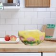 thumbnail image 3 of Hand Pinched Japanese Style Retro Ceramic Bowl Cereal Ice Ins Easy to Baking Fruit Tray Dinner Bowls Kitchen Tools Cutlery Yellow, 3 of 8