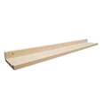 thumbnail image 1 of Repisa con Ceja Muebles GM 120 cm Madera de Pino Sin Pintar, 1 of 2